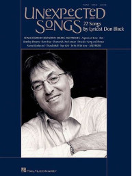 Don Black: Unexpected Songs (noty, klavír, zpěv, kytara, akordy)