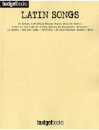 Budgetbooks: Latin Songs (noty, klavír, zpěv, kytara, akordy)