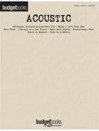 Budget Books: Acoustic (noty, klavír, zpěv, kytara)