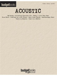 Budget Books: Acoustic (noty, klavír, zpěv, kytara)