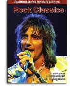 Audition Songs: Rock Classics For Male Voices (noty, klavír, zpěv, kytara)