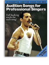 Audition Songs For Professional Male Singers (noty, klavír, zpěv, kytara, akordy)