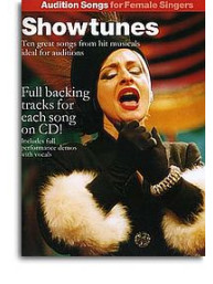 Audition Songs For Female Singers: Showtunes (noty, klavír, zpěv, kytara)