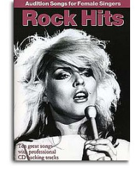 Audition Songs For Female Singers - Rock Hits (noty, klavír, zpěv, kytara)