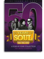 50 Years of Soul: A Year-By-Year Collection (noty, klavír, zpěv, kytara)