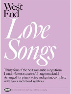 West End Love Songs (noty, klavír, zpěv, kytara)