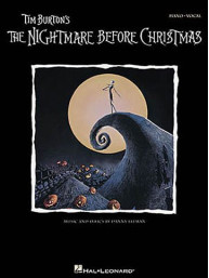 Tim Burton: The Nightmare Before Christmas (Ukradené Vánoce) (noty, klavír, zpěv, kytara, akordy)