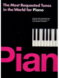 The Most Requested Tunes In The World For Piano (noty, klavír, zpěv, kytara, akordy)