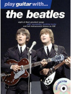 Play Guitar With... The Beatles (tabulatury, noty, akordy, kytara) (+audio)