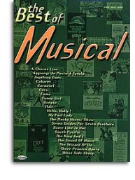 The Best Of Musical (noty, klavír, zpěv, kytara, akordy)