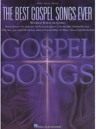 The Best Gospel Songs Ever (noty, klavír, zpěv, kytara)
