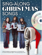 Sing-Along Christmas Songs (noty, klavír, zpěv, kytara) (+audio)