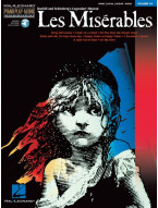 Piano Play-Along 24: Les Misérables / Bídníci (noty na klavír, zpěv, akordy na kytaru) (+audio)