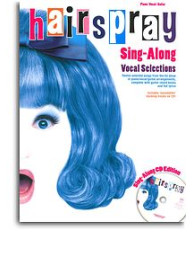 Marc Shaiman: Hairspray - Sing-Along Vocal Selections (noty, klavír, zpěv, kytara) (+audio)
