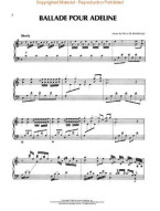 Paul De Senneville: Ballade Pour Adeline / Balada pro Adélku (noty, klavír)