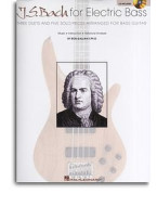 J.S. Bach For Electric Bass (noty, baskytara) (+audio)