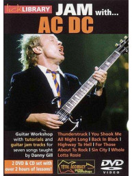 Lick Library: Jam With AC/DC (DVD & CD) (video škola hry na kytaru)