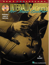 Intervallic Designs For Jazz Guitar (noty, tabulatury, kytara) (+audio)