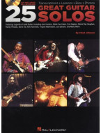Chad Johnson: 25 Great Guitar Solos (noty, tabulatury, kytara) (+audio)
