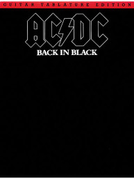 AC/DC: Back In Black (tabulatury, noty, akordy, kytara)