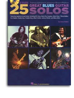 Dave Rubin: 25 Great Blues Guitar Solos - Transcriptions, Lessons, Bios And Photos (noty, tabulatury na kytaru)