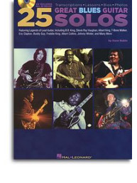 Dave Rubin: 25 Great Blues Guitar Solos - Transcriptions, Lessons, Bios And Photos (noty, tabulatury na kytaru)