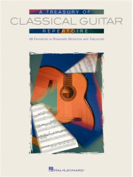 A Treasury Of Classical Guitar Repertoire (noty, kytarová tabulatura, klasická kytara)
