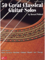50 Great Classical Guitar Solos (noty, kytarová tabulatura, klasická kytara)