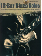 12-Bar Blues Solos (noty, kytarová tabulatura) (+audio)