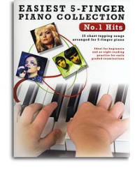 Easiest 5-Finger Piano Collection: No.1 Hits (noty na pětiprstý klavír)