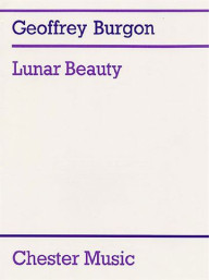 Geoffrey Burgon: Lunar Beauty (Tenor or Medium Voice/Guitar) (noty, střední hlas, kytara)