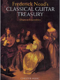 Frederick Noad's Classical Guitar Treasury: Duets And Ensembles (noty, kytara, klasická kytara)