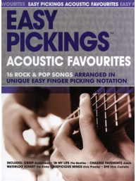 Easy Pickings: Acoustic Favourites (akordy, tabulatury, kytara)