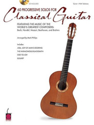60 Progressive Solos For Classical Guitar (noty, klasická kytara)