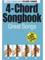 4-Chord Songbook: Great Hits (texty, akordy, kytara)