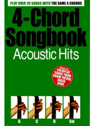 4-Chord Songbook: Acoustic Hits (texty, akordy, kytara)