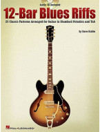 12-Bar Blues Riffs (noty, tabulatury na kytaru) (+audio)