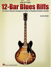 12-Bar Blues Riffs (noty, tabulatury na kytaru) (+audio)