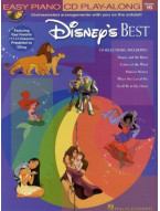 Easy Piano Play-Along 15: Disney’s Best (noty, sólo klavír) (+audio)