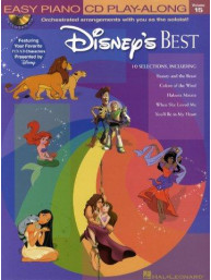 Easy Piano Play-Along 15: Disney’s Best (noty, sólo klavír) (+audio)
