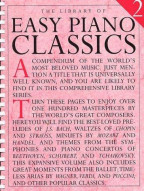 Library Of Easy Piano Classics 2 (noty, sólo klavír)