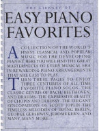 The Library Of Easy Piano Favorites (noty, klavír)