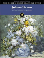 The World's Great Classical Music: Johann Strauss - Intermediate/Advanced Piano (noty, sólo klavír)