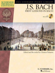 J.S. Bach: First Lessons In Bach (noty na sólo klavír) (+audio)