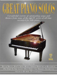 Great Piano Solos - The TV Book (noty, sólo klavír)