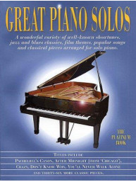 Great Piano Solos - The Platinum Book (noty, sólo klavír)