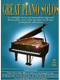 Great Piano Solos - The Film Book (noty, sólo klavír)