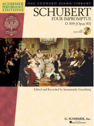 Franz Schubert: Four Impromptus D.899 Op.90 (noty, sólo klavír) (+audio)