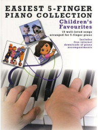 Easiest 5-Finger Piano Collection: Children's Favourites (noty na pětiprstý klavír)
