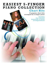 Easiest 5-Finger Piano Collection - Chart Hits (noty na pětiprstý klavír)
